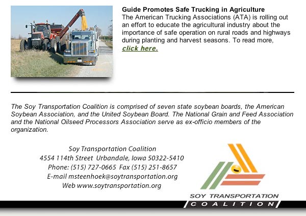 June 2009 Soy Transportation Coalition eNews